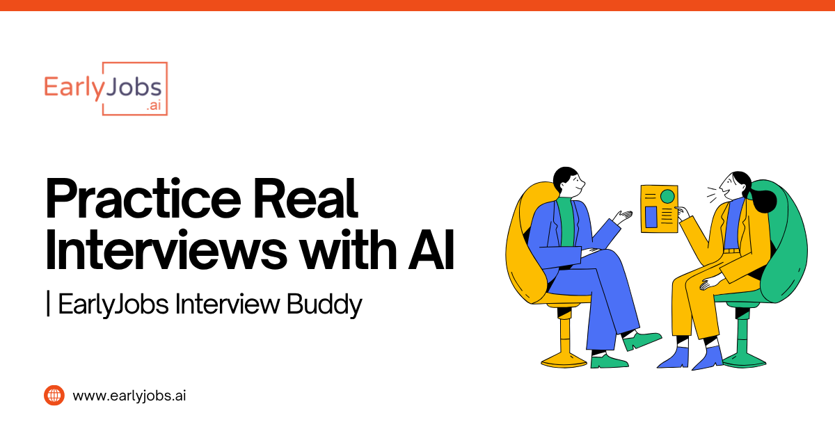 Interview Buddy - Practice Smarter Interviews | EarlyJobs